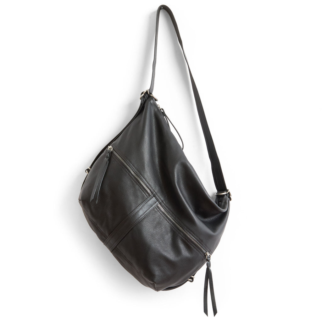 city safari double zip size large in nero