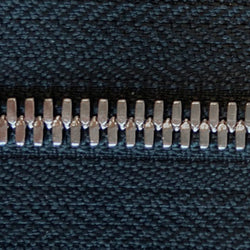 dark grey | nickel | zipper swatch