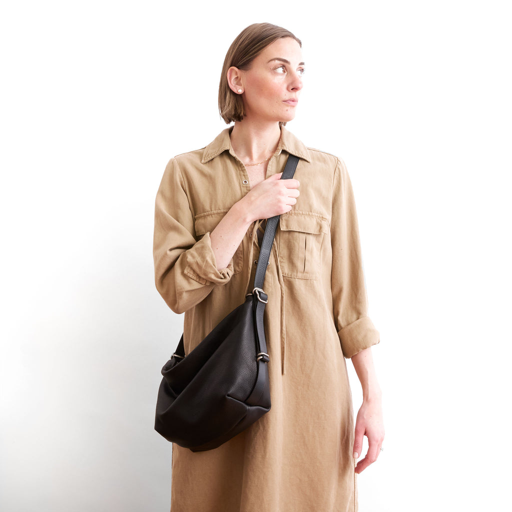 model shot duffel small nero black crossbody