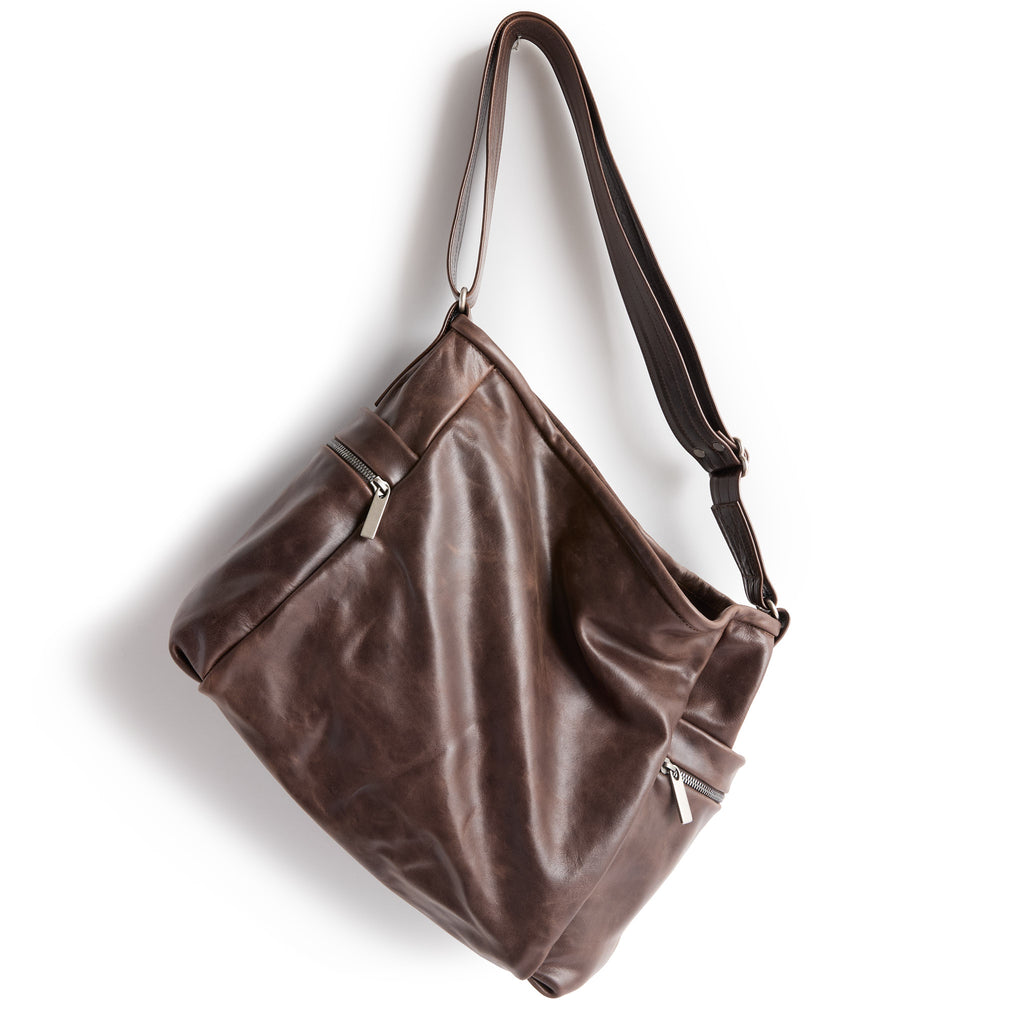 pillow bucket multi pocket original in bourbon and cognac