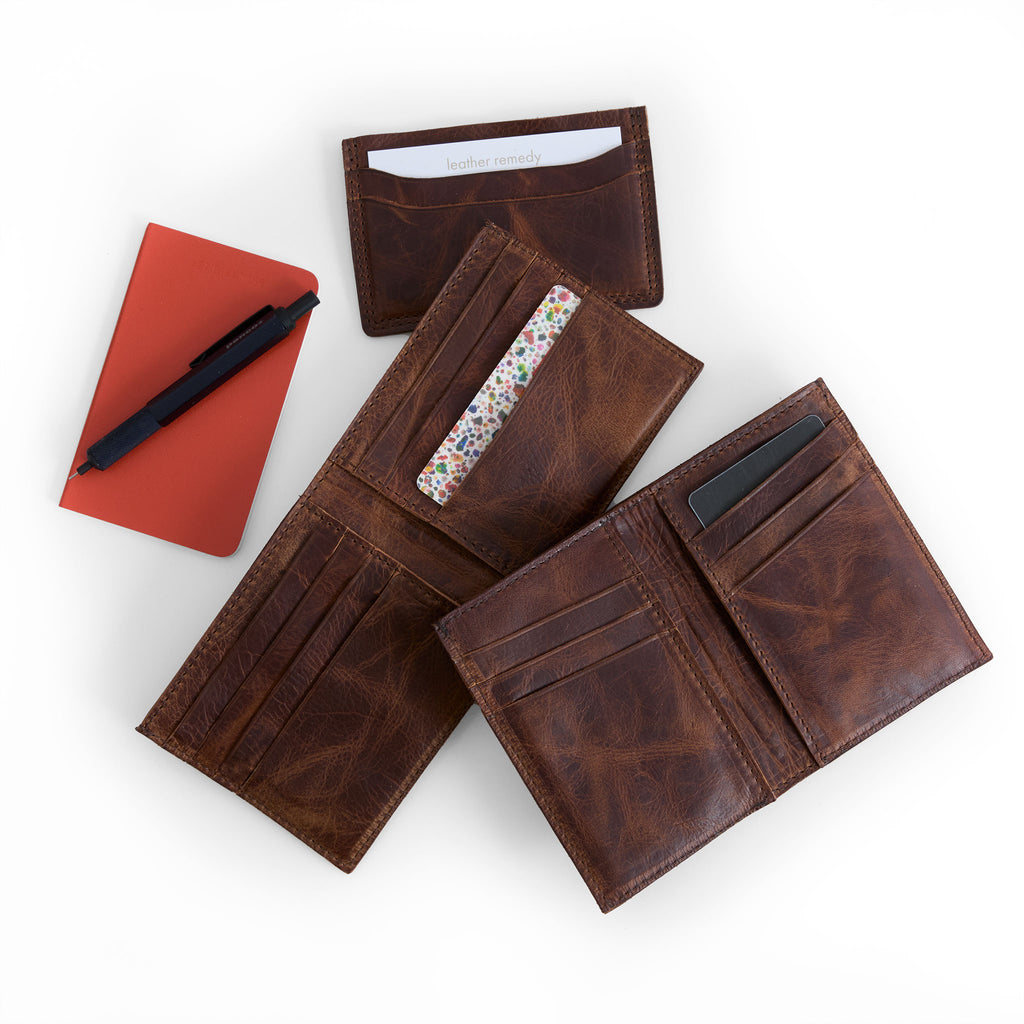 classic and slim bifold wallets in fuentes