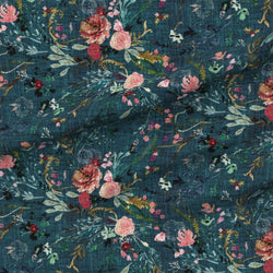 woven petals | cotton sateen | vault premium