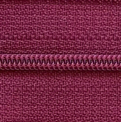 berry | nylon | zipper swatch