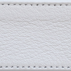 marina white strap | two-stitch wide | swatch