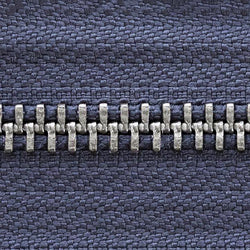 petrol | nickel | zipper swatch