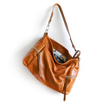 PLB341 | Jennifer | Michigan | Pillow Bucket Satchel - Small