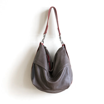 DFL013 | Alice | Original Non-Adjustable Single Zip Duffel - Medium