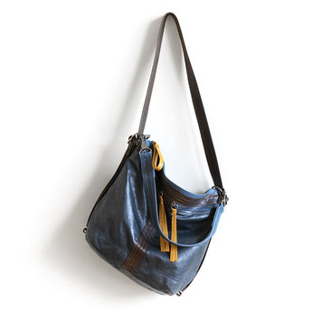 VTG424 | Alison | Missouri | Vintage Hobo Double Zip - Small