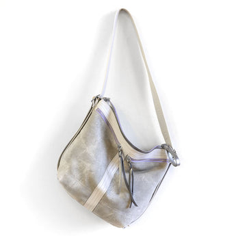 VTG491 | Amber | Wisconsin | Vintage Hobo Double Zip - Small