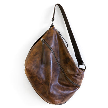 DFL146 | Ashley | Texas | Single Zip Duffel Hoop Satchel - Medium