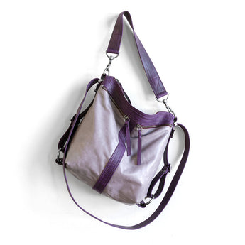 VTG214 | Azita | Vintage Hoop Hobo Double Zip - Small