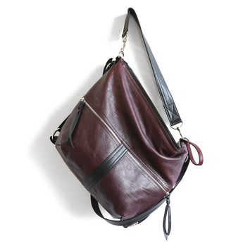 CDZ569 | Barbra | New York | City Safari Double Zip Hoop - Large