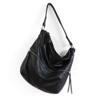 CDZ117 | Bianca | New York | City Safari Double Zip Hoop Satchel - Large