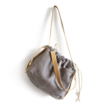 BOR149 | Borough - ash pebble + light saddle + 'LP' low profile strap