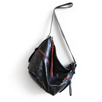 DFL124 | Brianna | Georgia | Single Zip Hoop Duffel - Large