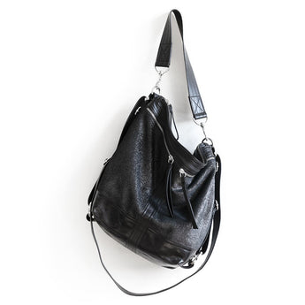 VTG440 | Callie | Colorado | Vintage Hoop Hobo Double Zip - Medium