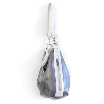 FPD010 | Cara | California | Five Pocket Boho Double Zip Satchel - XS