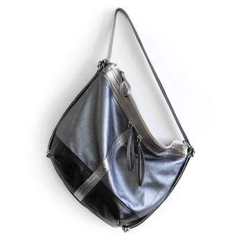 VTG512 | Christine | New York | Vintage Hobo Double Zip - Large