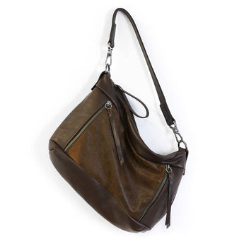 SBW109 | Christy | California | Subway Double Zip Satchel - Medium