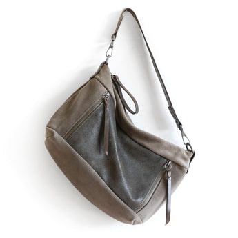 SBW134 | Christy | California | Subway Double Zip Satchel - Medium
