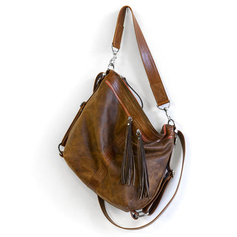 VTG570 | Claudia | Georgia | Vintage Hoop Hobo Double Zip