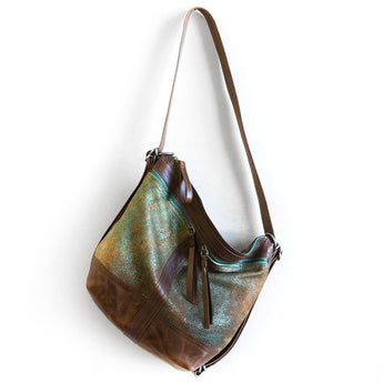 VTG505 | Courtney | Tennessee | Vintage Hobo Double Zip - Small