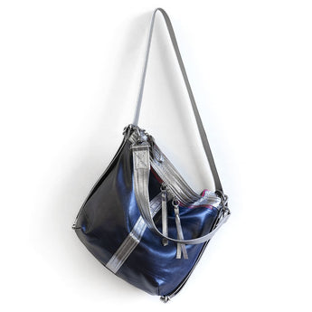 VTG497 | Courtney | Tennessee | Vintage Hobo Double Zip - Small