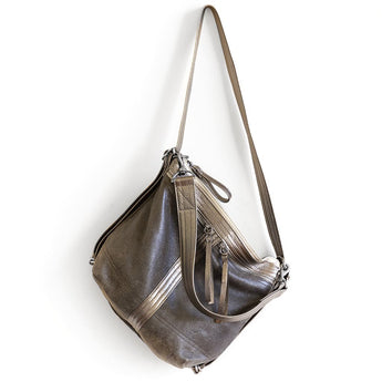 VTG484 | Courtney | Tennessee | Vintage Hobo Double Zip - Small