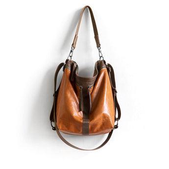 VTG359 | Dana | Vintage Hoop Hobo Double Zip - Medium