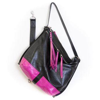 VTG523 | Dara | Colorado | Vintage Hobo Double Zip - Medium