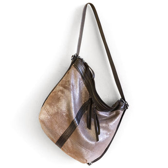VTG507 | Deborah | Colorado | Vintage Hobo Double Zip - Medium