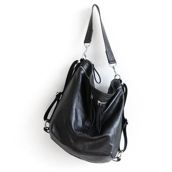 VTG420 | Deborah | Washington | Vintage Hoop Hobo Double Zip - Large