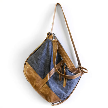 VTG511 | Debra | Colorado | Vintage Hobo Double Zip - Medium