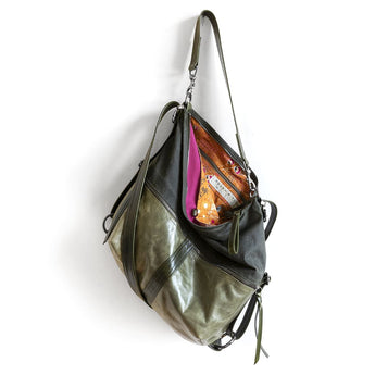 CDZ342 | Eliza | Maine | City Safari Double Zip Hoop - Large