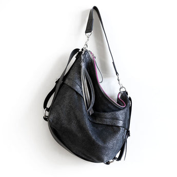 DFL091 | Elizabeth | Single Zip Hoop Duffel - Large