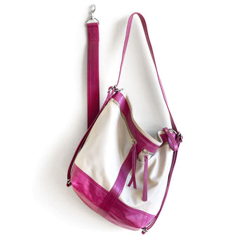 VTG452 | Elizabeth | Virginia | Vintage Hobo Double Zip - Medium