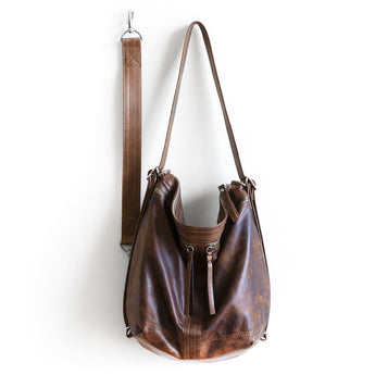 VTG446 | Elizabeth | Virginia | Vintage Hobo Double Zip - Medium