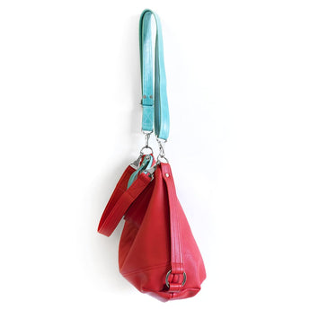 HOP084 | Erin | Montana | Hoop Hobo Satchel Open Pocket - Medium