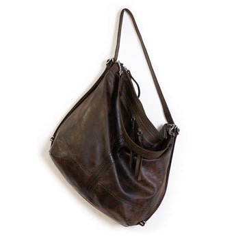 VTG526 | Hannah | Maryland | Vintage Hobo Double Zip - XL