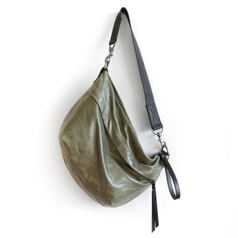 DFL236 | Heather | Massachusetts | Duffel Single Zip Satchel - Small