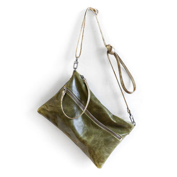 SZP037 | Heather | New Jersey | Single Zip Pocket Clutch