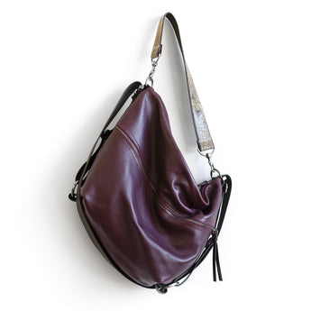 DFL104 | Heidi | Single Zip Hoop Duffel - Large