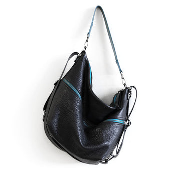 DFL092 | Heidi | Single Zip Hoop Duffel - Large