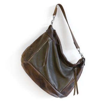 SBW148 | Hether | Texas | Subway Double Zip Satchel - Large