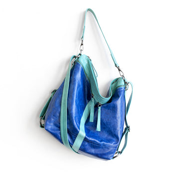 VTG014 | Hope | Vintage Hoop Hobo Double Zip - Large