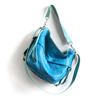 DFL093 | Jannet | Single Zip Hoop Duffel - Large