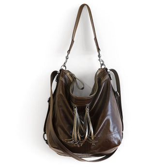 VTG509 | Jennifer | Washington | Vintage Hoop Hobo Double Zip - Large