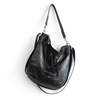 VTG410 | Jennifer | Vintage Hobo Double Zip - Medium
