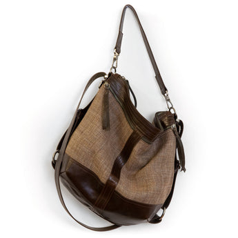 VTG522 | Jennifer | Michigan | Vintage Hobo Double Zip - Medium