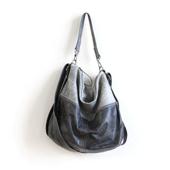 CDZ007 | Jennifer | NG Adjustable Crossbody City Double Zip with Add on Short Strap - XL